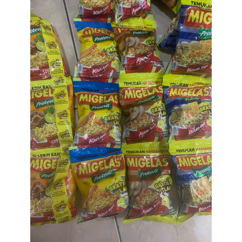 

[BISA INSTAN] MIE MIGELAS PROTEVIT 1 RENTENG ISI 10PCS