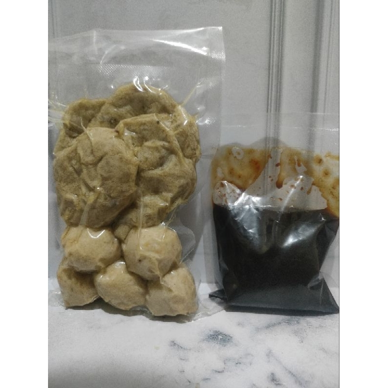 

pempek kulit mix adaan
