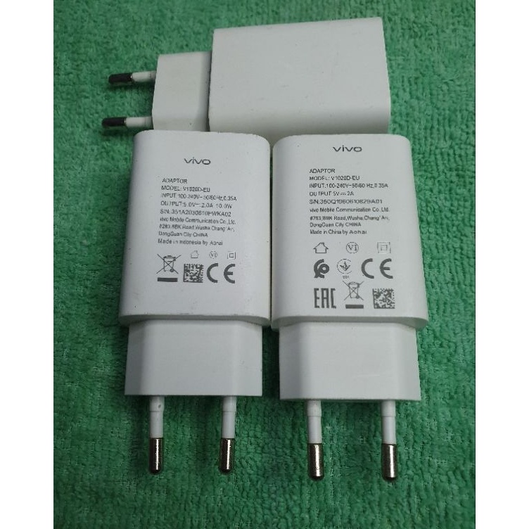 second adaptor charger ory copotan hp vivo 2A panjang Y12S Y15S dll