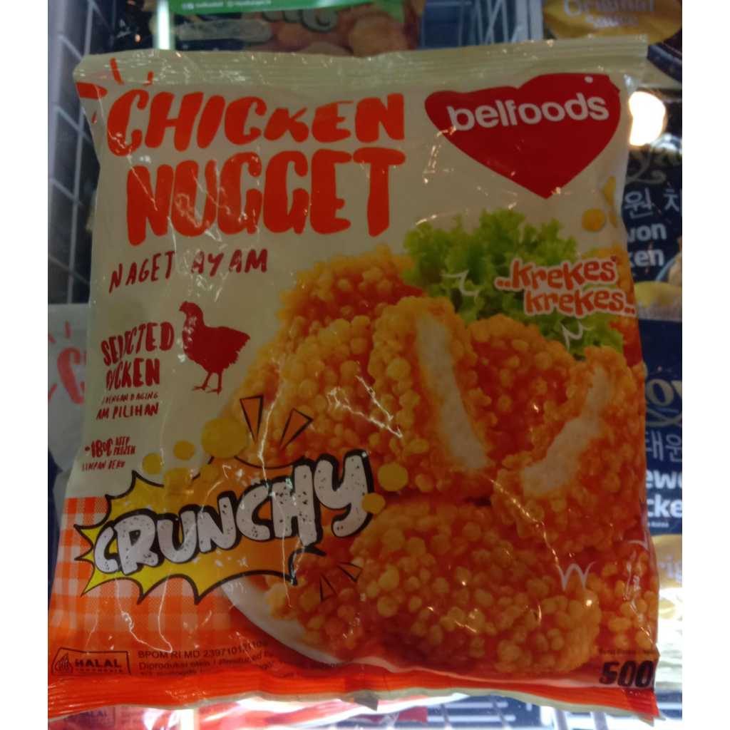 

Chicken nugget crunchy 500g