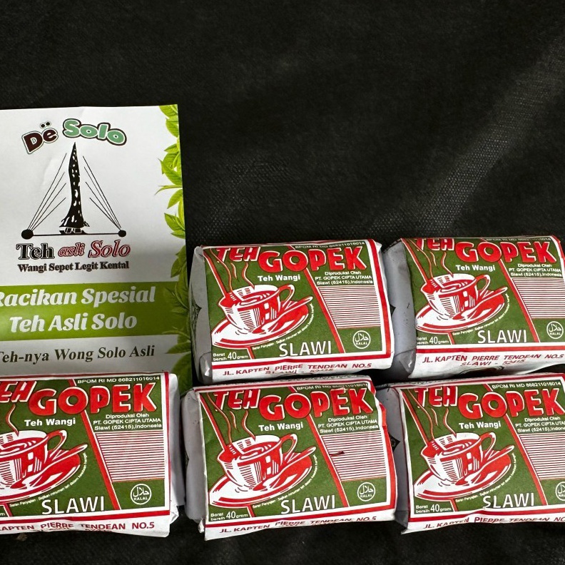 

STAR Teh gopek slawi 1 Slop 1 pcs