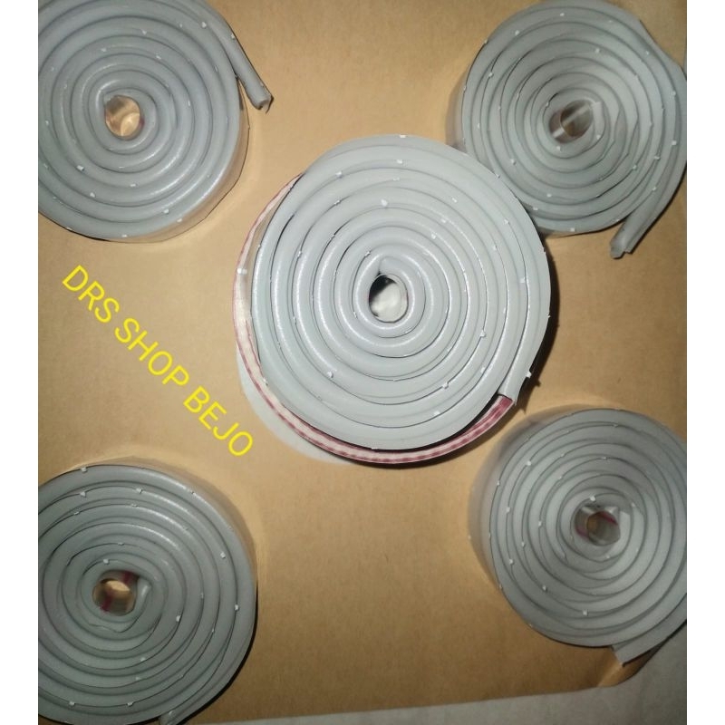 LEM BUTYL HEADLAMP STOPLAMP MOBIL MOTOR ECERAN PERMETER LEM MIKA ECERAN  6mm abu-abu