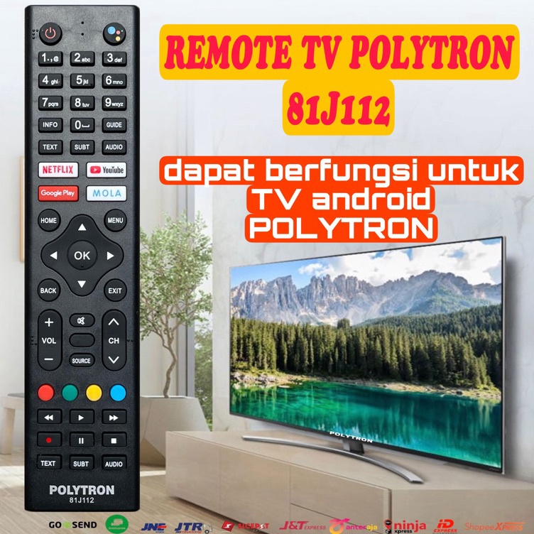 ht REMOT REMOTE TV POLYTRON ANDROID 81J112