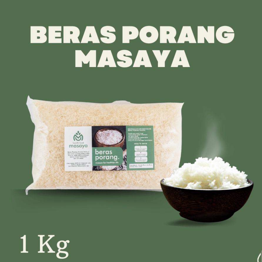 

PROMO SALE 1kg MASAYA BERAS PORANG shirataki konjac diet healthy food