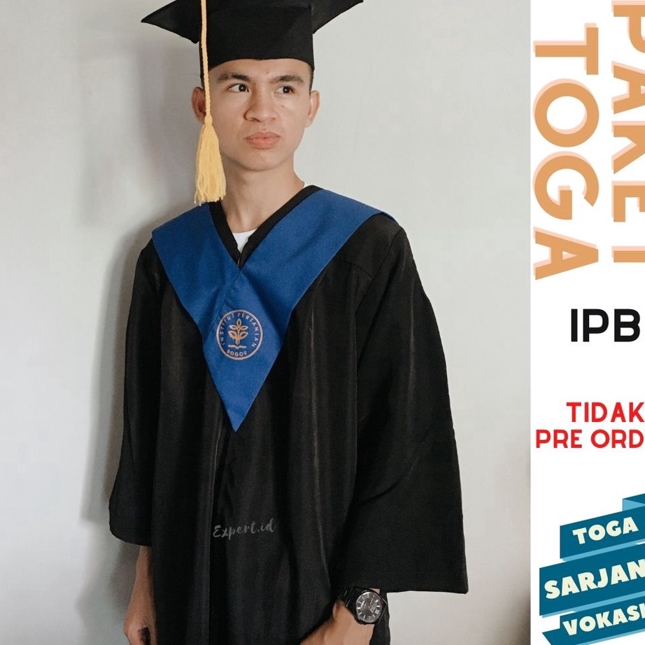 Beli sekarang nikmati gaya yang tak terlupakan SIAP KIRIM TOGA WISUDA SARJANA IPB  TOGA IPB  TOGA VO
