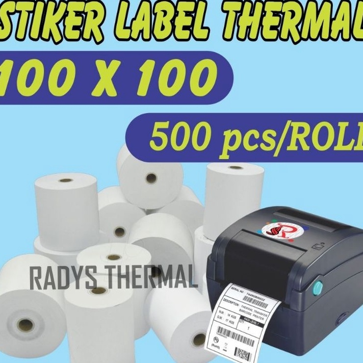 

MEGA SALE LABEL STIKER THERMAL 1X1MM ISI 5ROLL BARCODE 1X1