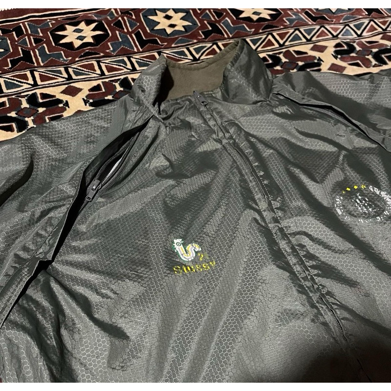 vintage stussy jacket reversible