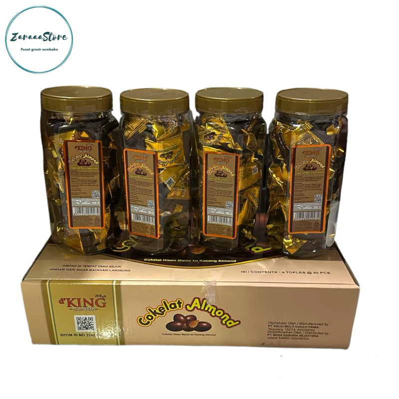 

COKLAT ALMOND I DUS ISI 4 TOPLES MURAH / COKLAT BONIBOL