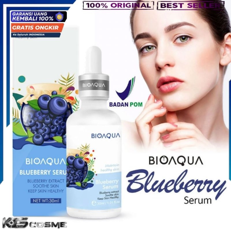 BIOAQUA WONDER BLUEBERRY ESSENCE Serum Wajah Glowing Anti Acne Anti Penuaan