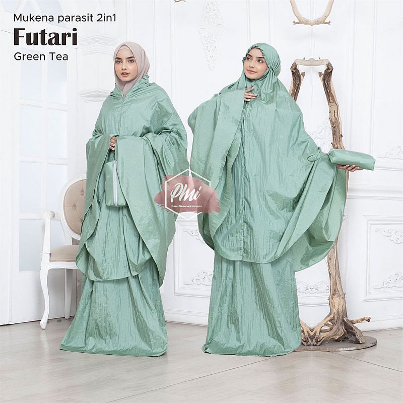 MUKENA TERBARU 2025 - Mukena Dewasa 2in1 Parasut - Mukena Parasut - Mukena Travel Mukena Traveling M