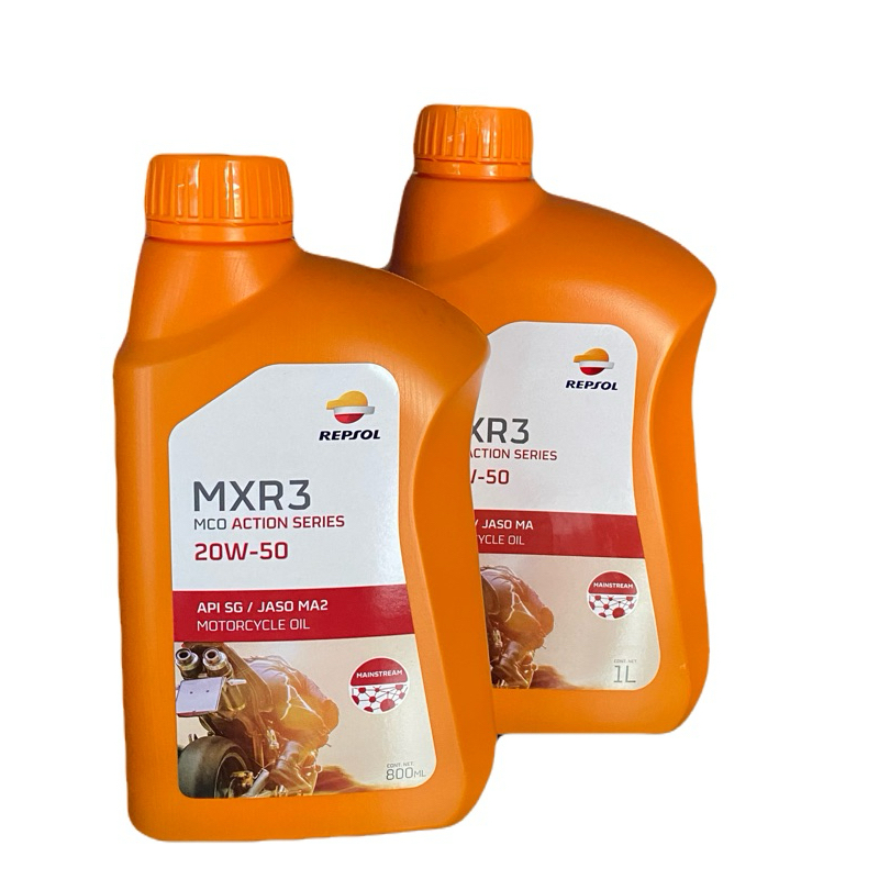 OLI REPSOL 4T API SG/JASO MA2 MOTORCYCLE OIL 20W-50