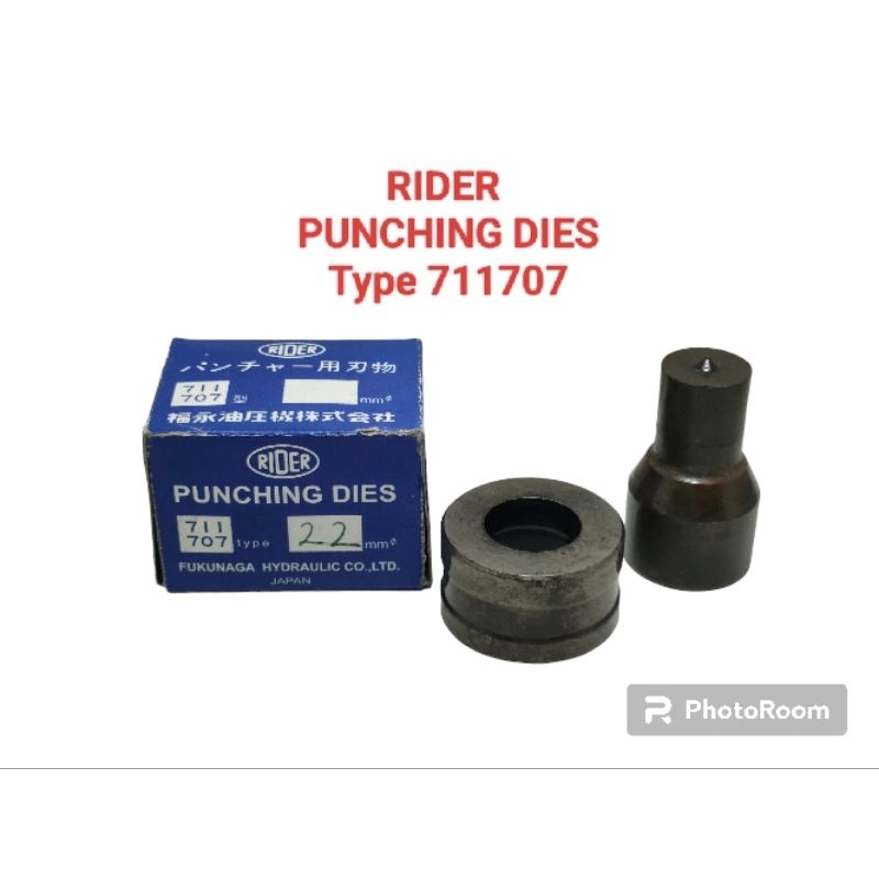

RIDER PUNCHING DIES 711707 Mata Punch 10 12 14 16 17,5 18 20 21 22 24 26mm