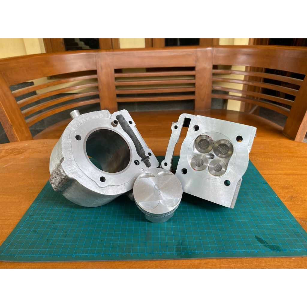 PAKET HEAD DAN BORING MX, VIXION, R15, WR FFA DAN NON FFA