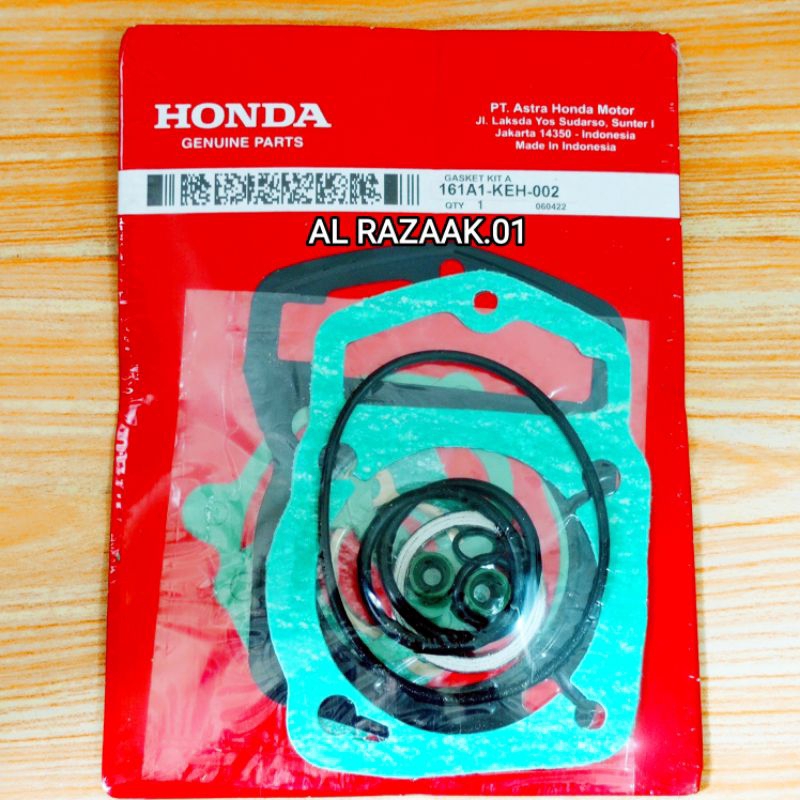 Topset Top Set/ Gasket Packing Blok Honda Mega Pro Primus GL Pro GL Max Tiger Revo Tiger 1000 KEH