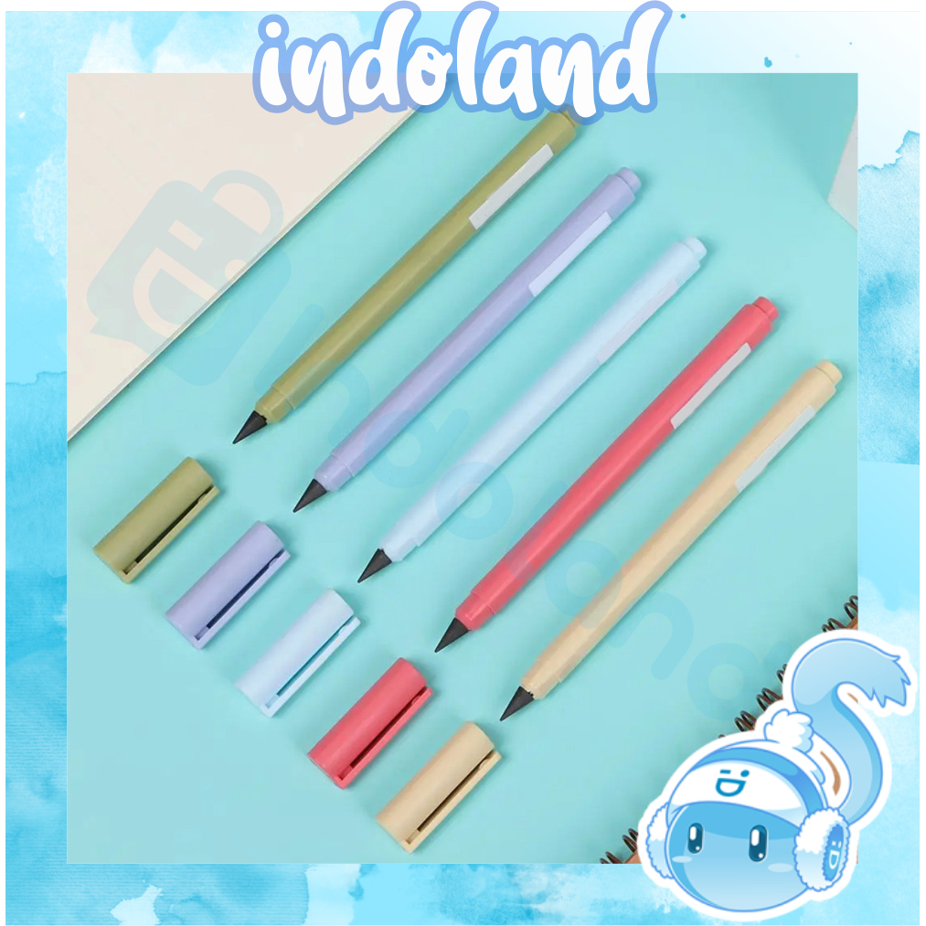

☀ INDOLAND ☀ Eternal Pencil / Pensil Eternal Abadi Tak Bisa Habis / Pensil tanpa rautan untuk Sekolah S117