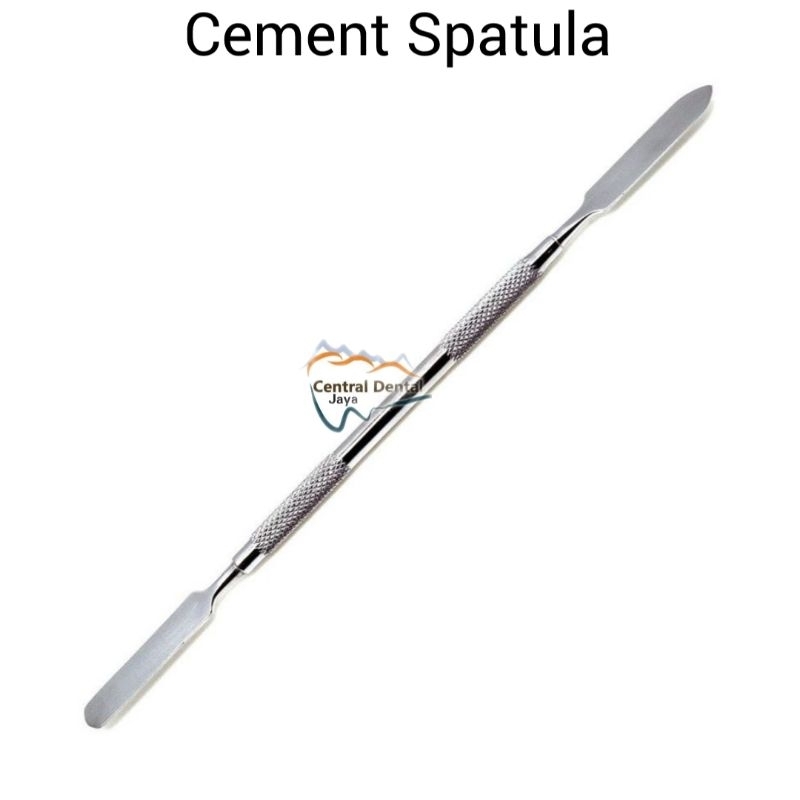 Dental Cement Spatula Stainless Steel / Semen Spatel / Spatle Mixing Logam / Dental Instrument / Ala