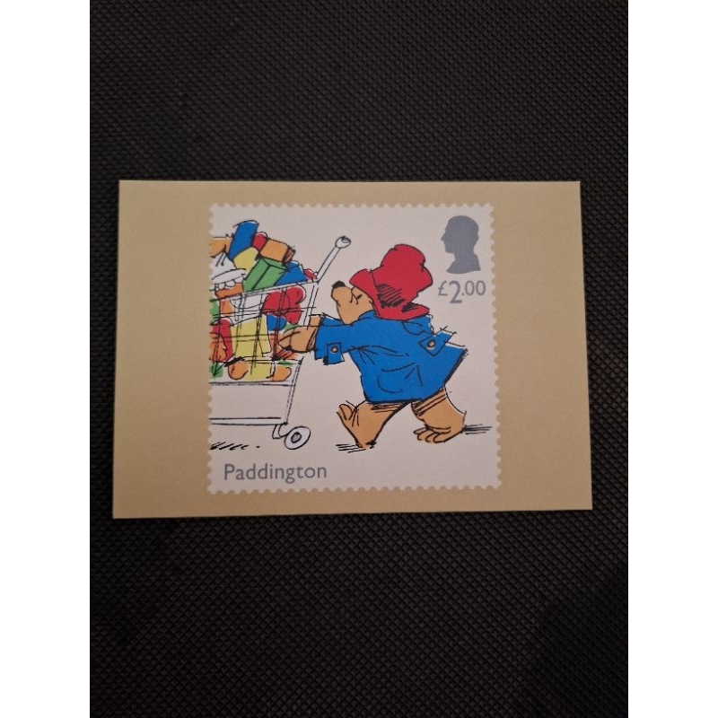 

kartu pos bear paddington/paddington bear postcard