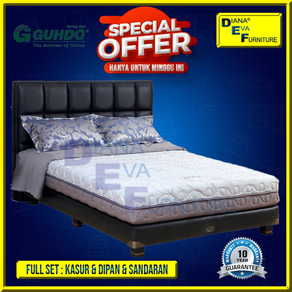 Guhdo Back Pedic Set Kasur Springbed (Legacy)