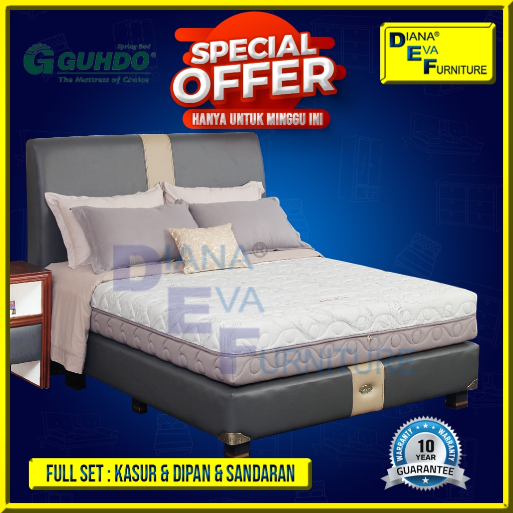Guhdo Back Pedic Set Kasur Springbed (Venetian)