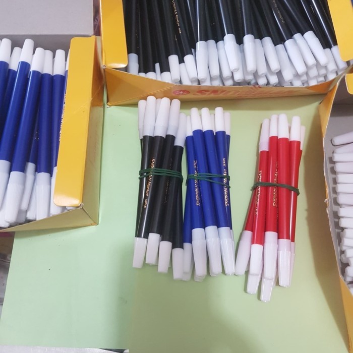 

Spidol Snowman / Spidol Orlee Kecil Original Hitam, Biru, Merah (1 Lusin isi 12 Pcs)