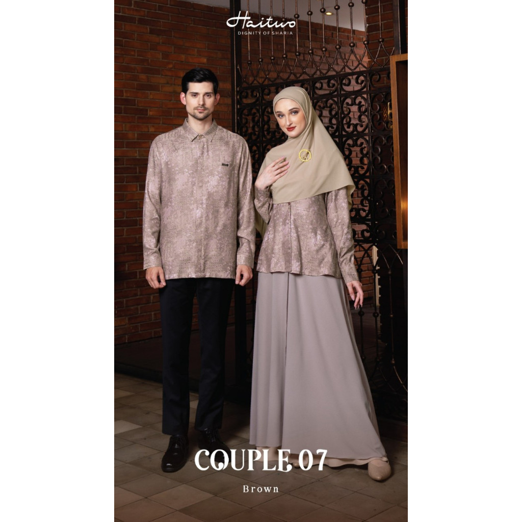 NEW Nibras Gamis Koko Couple Set Muslim Dewasa  SAFIR & SYAFIYAH