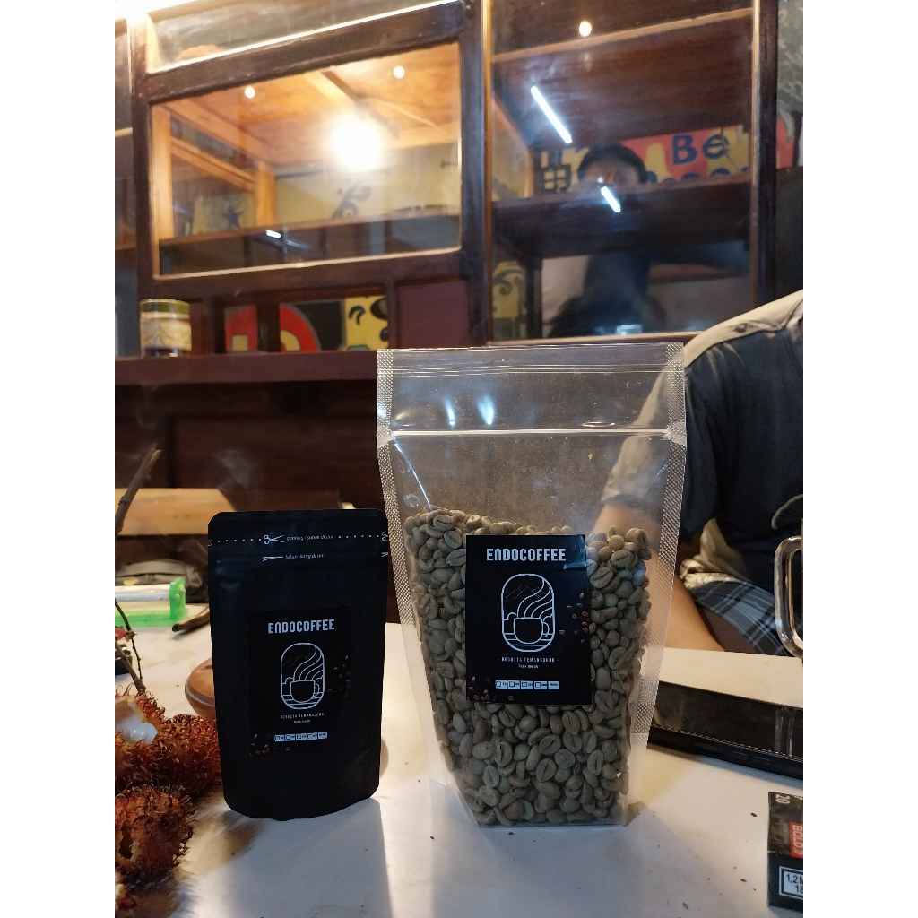 

Endocoffee - 500gr - Biji Kopi Greenbean Robusta Temanggung