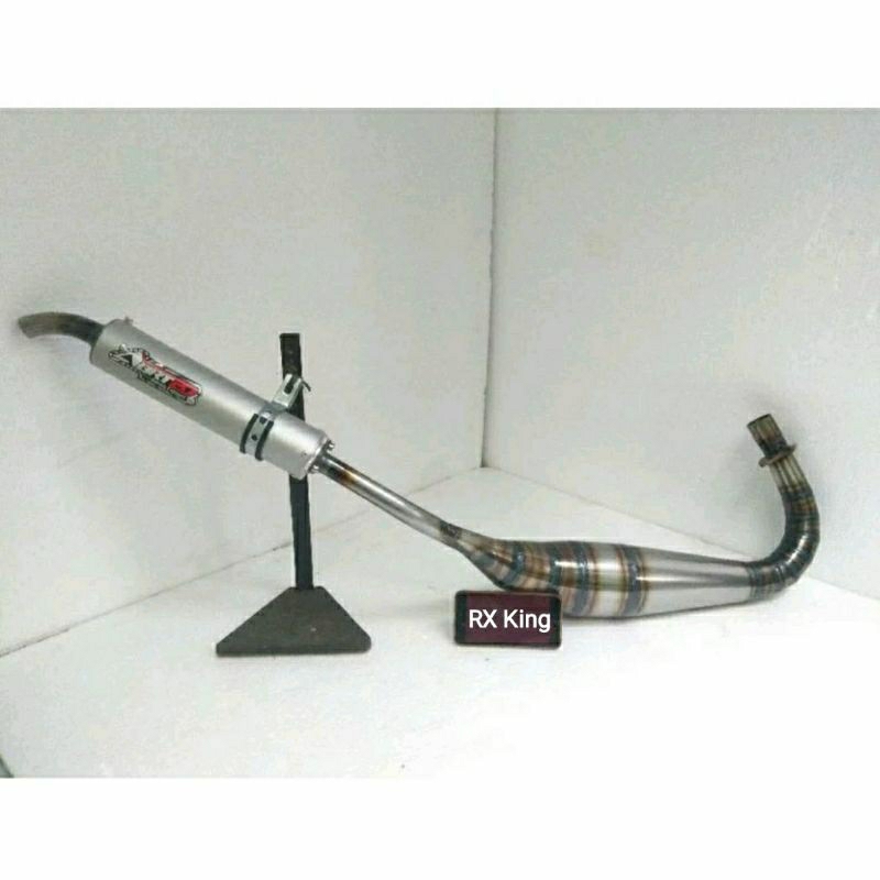 Knalpot RX King Repsol Yt Pdk Wello Rx100 Rxk Rxs Yt115 Plat Abrt20 Type Repsol