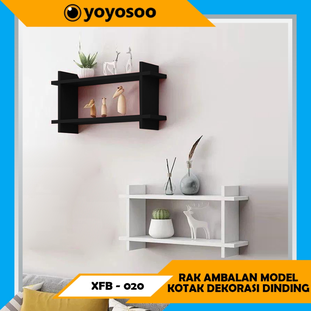 Rak Buku Partisi TV Latar Belakang Hiasan Dinding Rumah Rak Gantung Dinding - YOYOSOO
