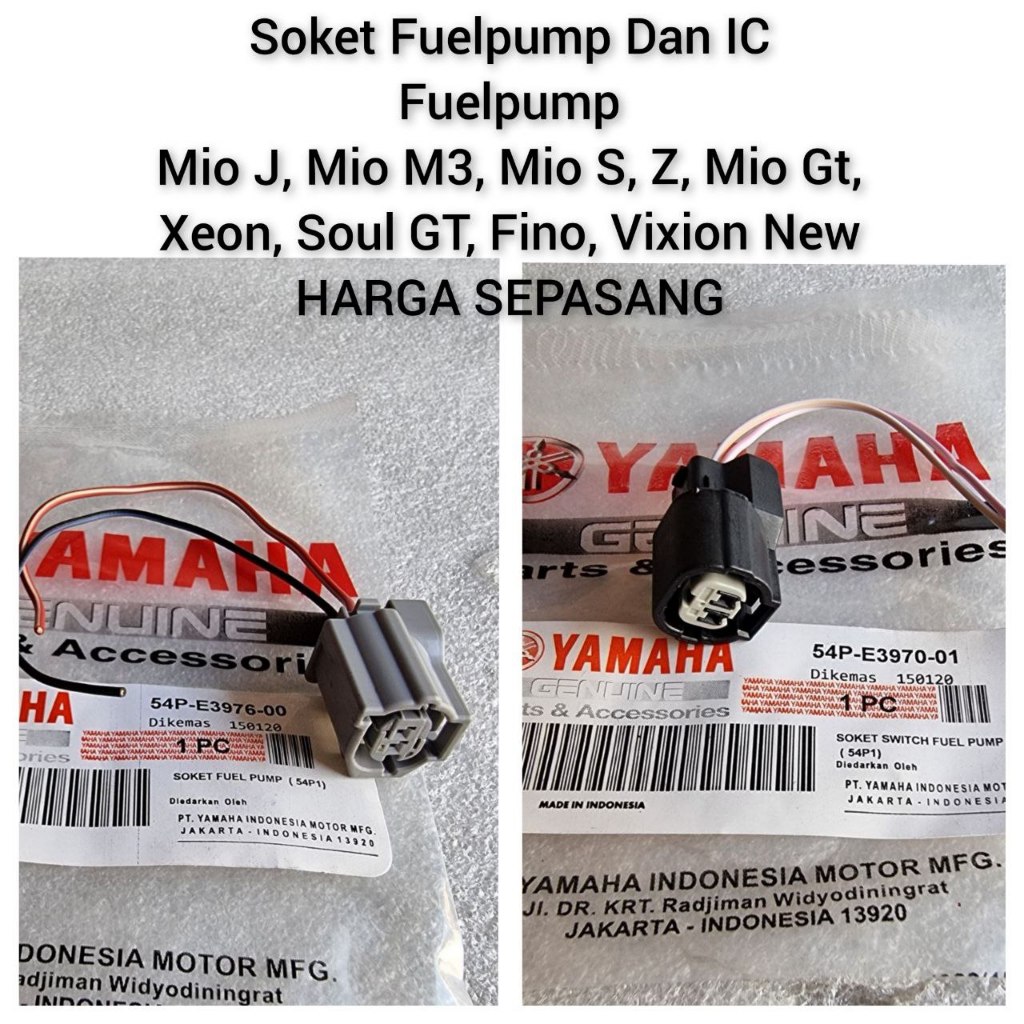 Soket Fuelpump Dan Ic Fuelpump 54P Mio J, Mio M3, Mio Z, S, Xeon, Soul GT, Dll Ori Yamah