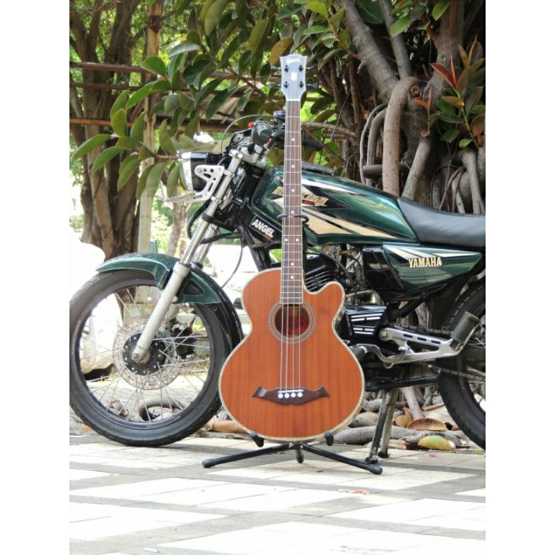 GITAR BASS AKUSTIK ELEKTRIK GIBSON
