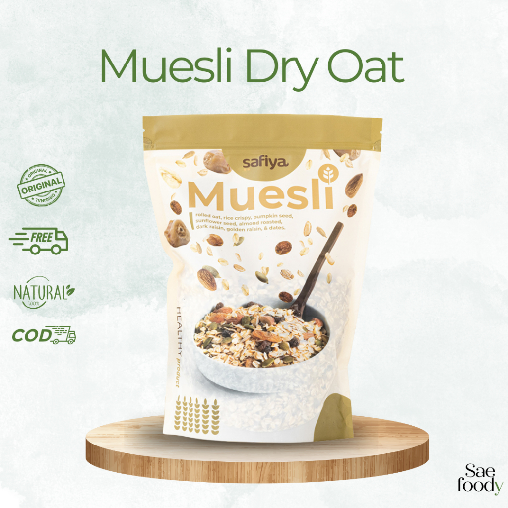 

Muesli Safiya Sereal Sehat Authentic Safiya Food 500 Gr