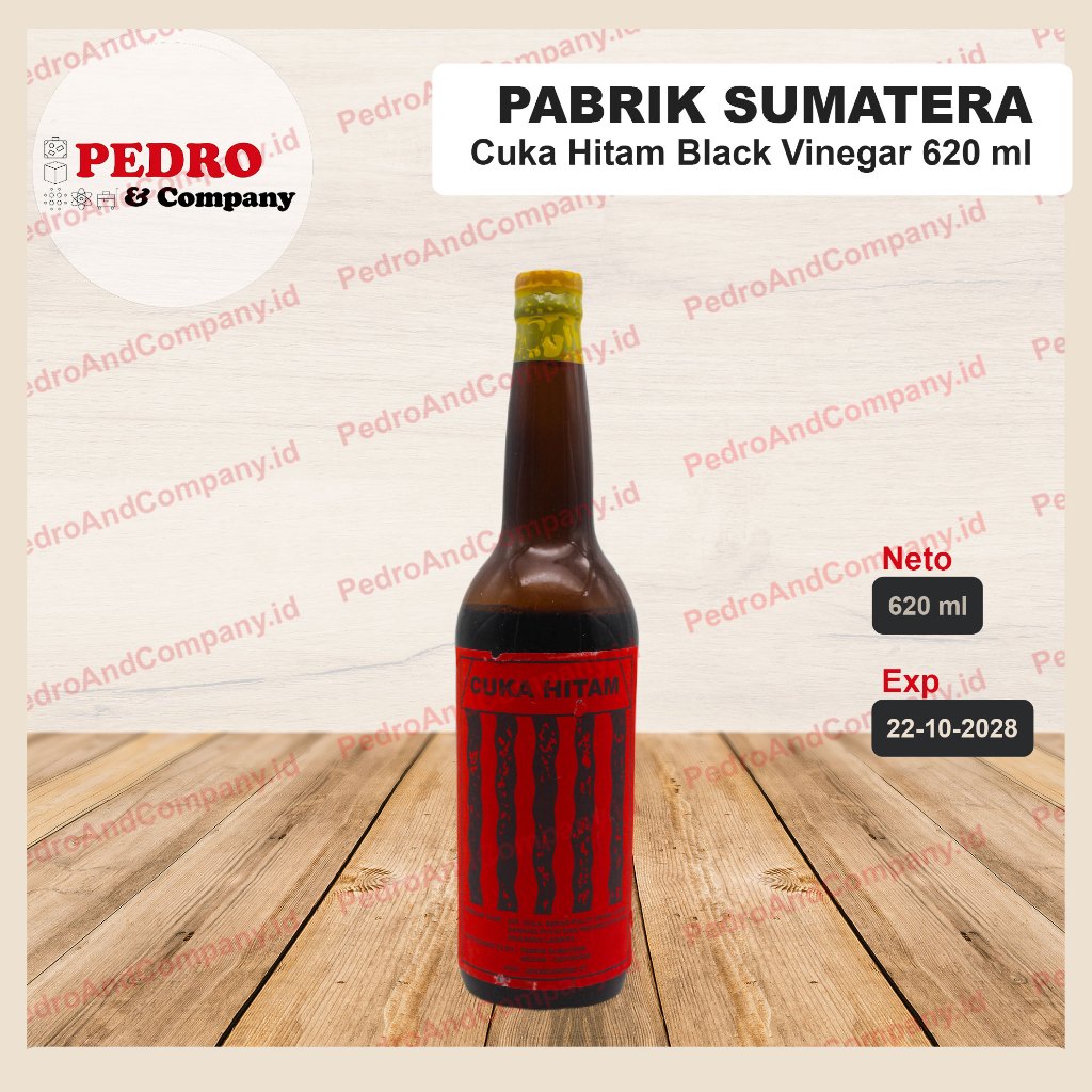 

cuka hitam black vinegar 620 ml - medan
