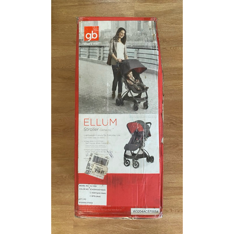 GB ELLUM COMPACT STROLLER NEW