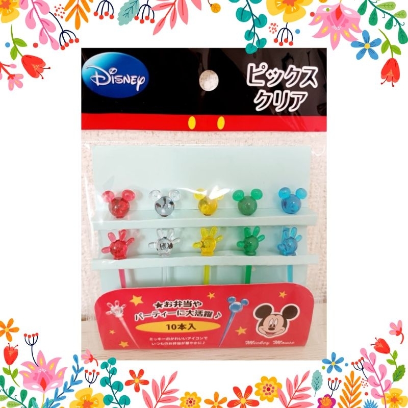 disney mickey mouse bening tusukan bento japan