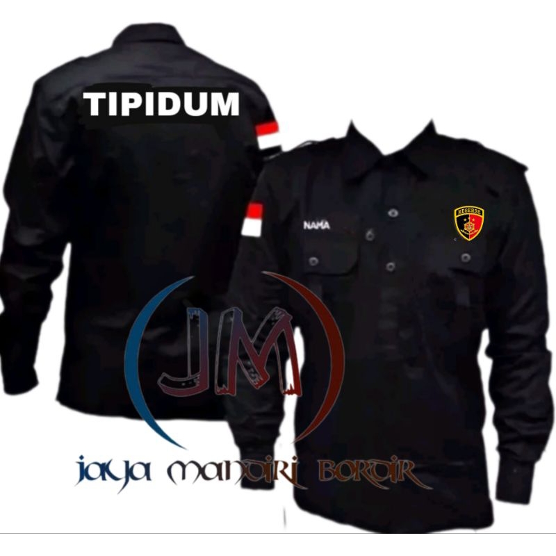 KEMEJA TIPIDIUM BORDIR || KEMEJA RESENSE BORDIR || KEMEJA PDL RESENSE BORDIR