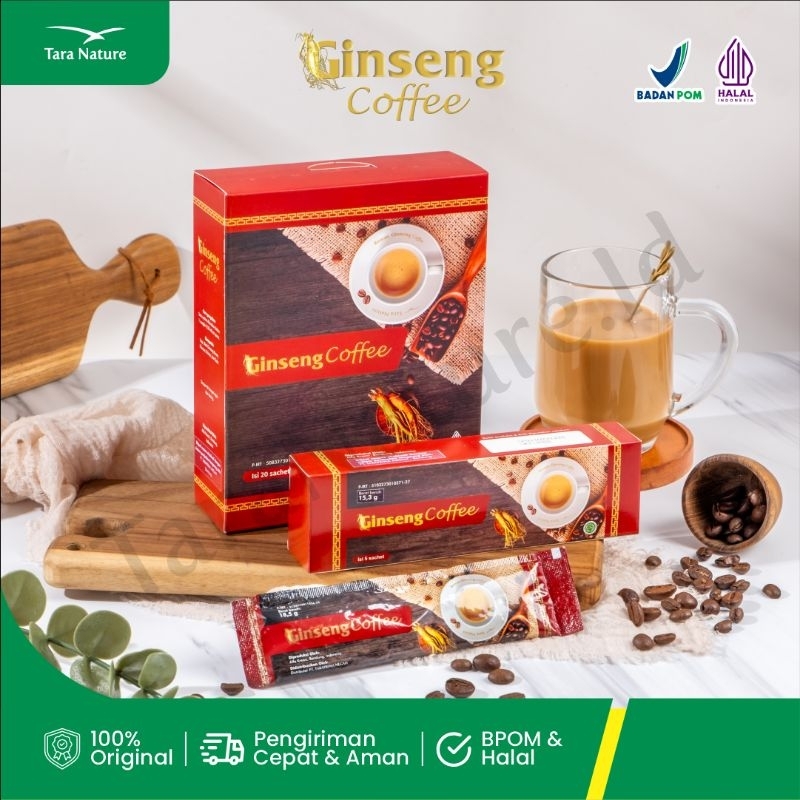 

Tara Nature Korean Ginseng Coffee KOPI GINSENG ASLI