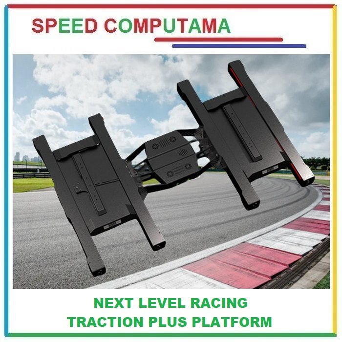 Next Level Racing Traction Plus Platform Kursi Gaming Simulator - Motion Platform Rig Simulator Raci