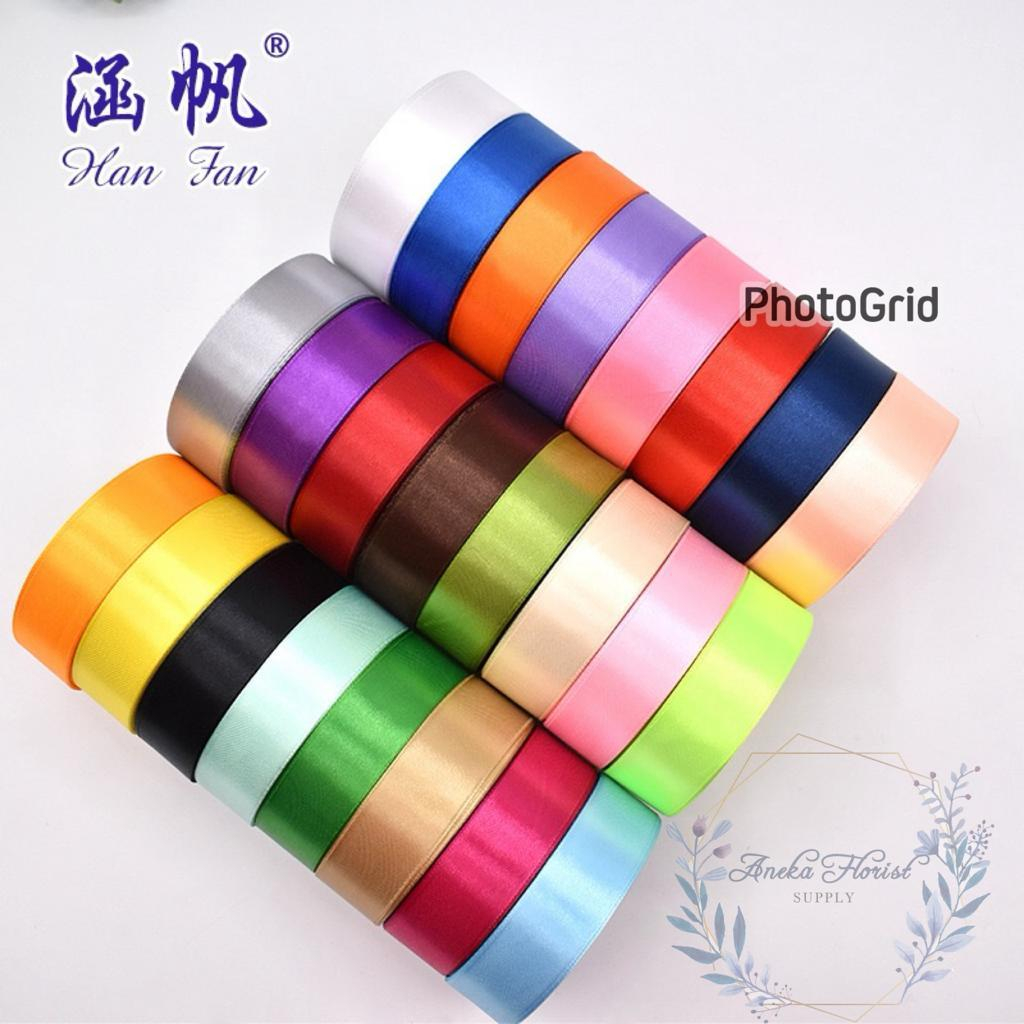 

ANEKAFLORIST - 1 ROLL PITA SATIN 2CM 22M / PITA KADO ROLL - AF502