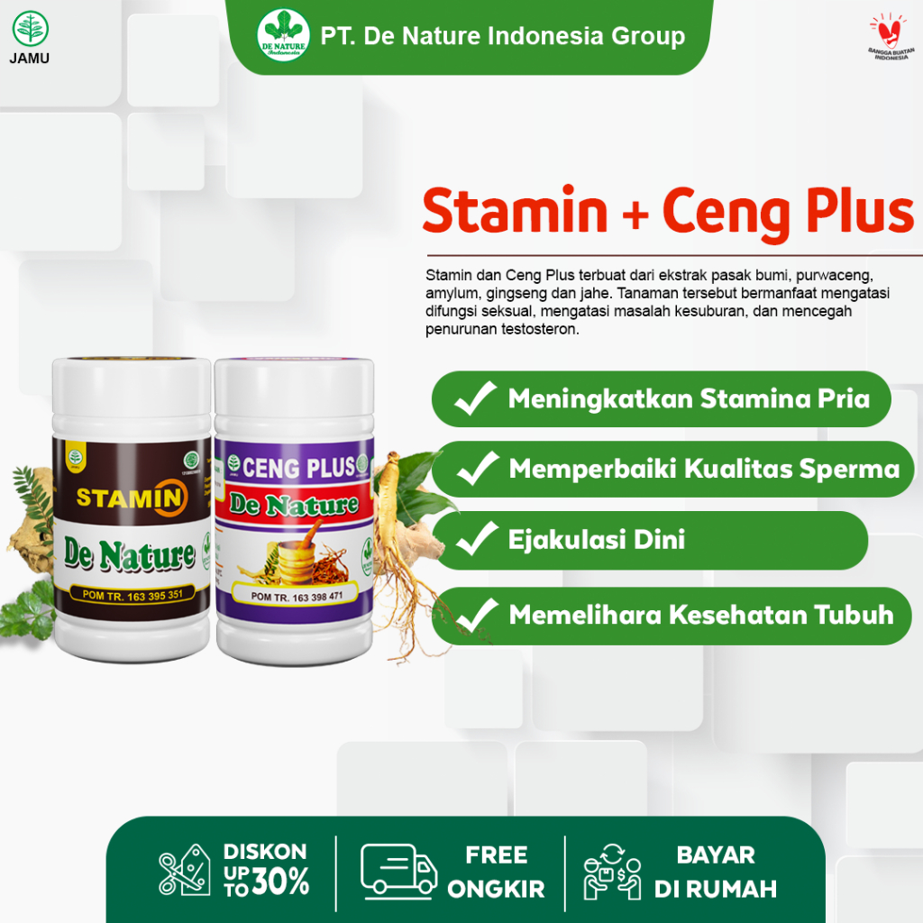 STAMIN CENG PLUS De Nature Herbal