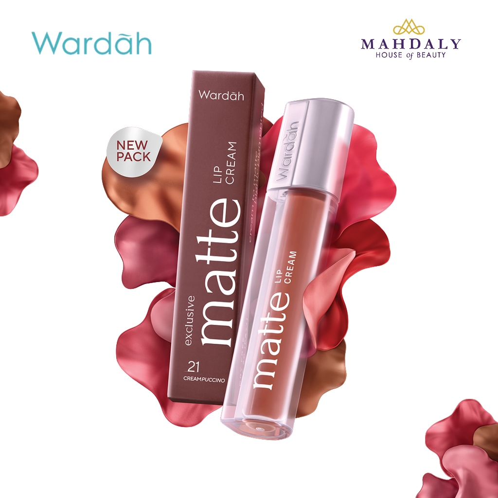 WARDAH Exclusive Matte Lip Cream - Warna Intense dan Tahan Lama