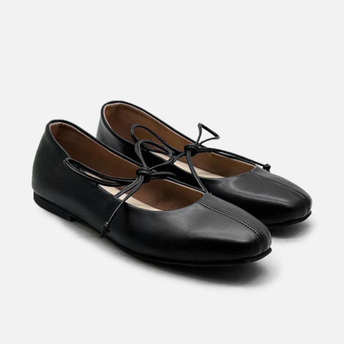 La Vita E Bella Hilary Women Mary Jane Flat Shoes with Bow Sepatu Balet Flat Wanita dengan Pita Empu