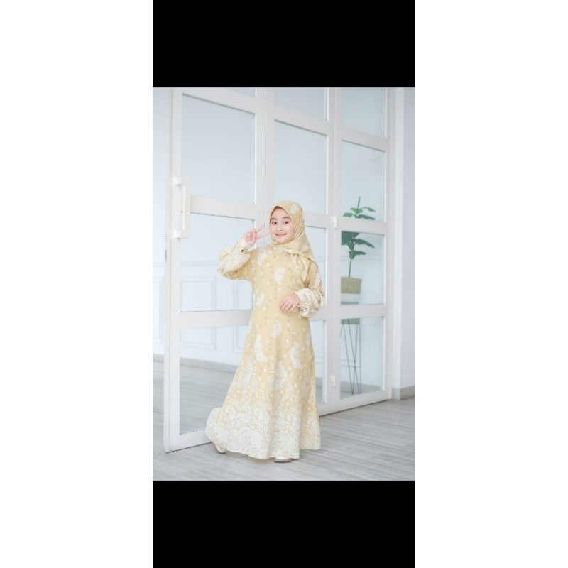 GAMIS SET HIJAB(segi empat)