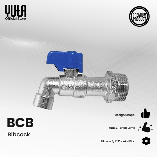 YUTA Kran Air / Keran Tembok - Bibcock 3/4 Inch Zinc BCB