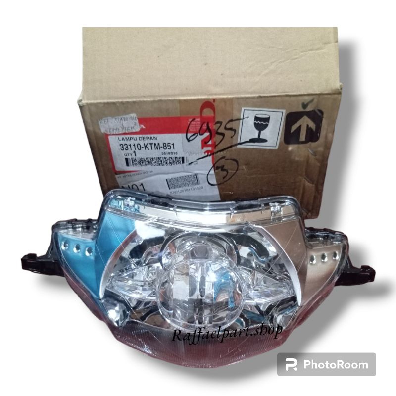 lampu depan supra x 125 ORI AHM 33110ktm851