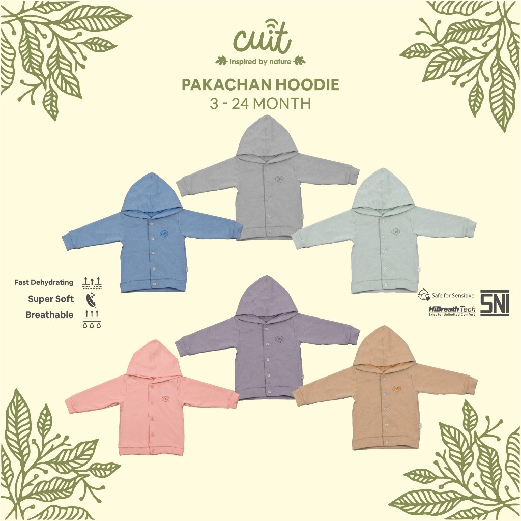 CUIT BABY PAKACHAN HOODIE