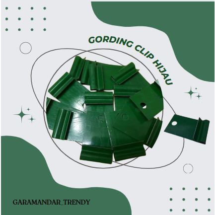 

Gording clip hijau murah