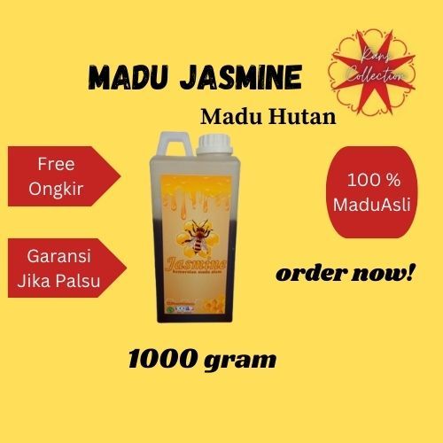 

Madu Hutan Asli Murni Madu Jasmine 1 kg Label & No Label