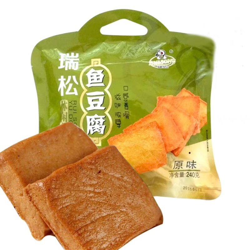 

瑞松鱼豆腐原味 Ruisong tahu ikan original240gr