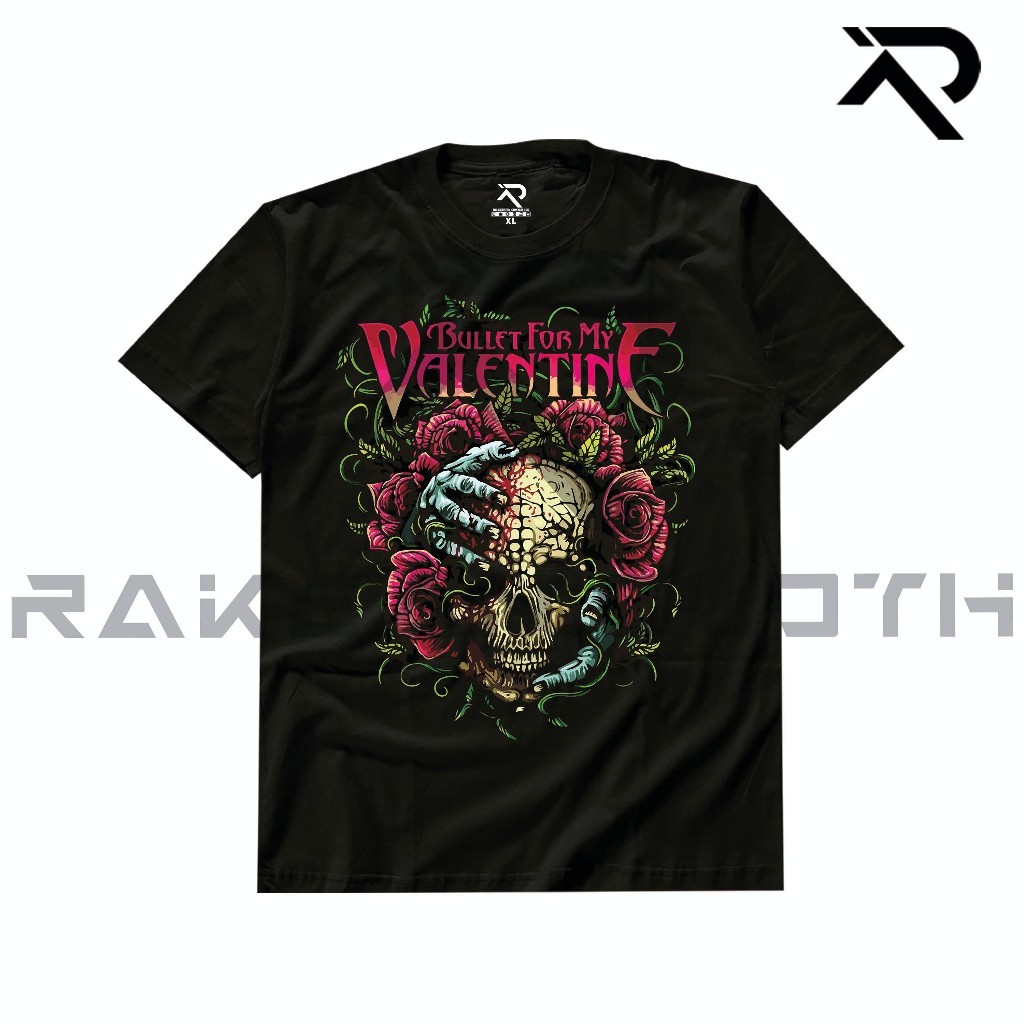 RKN Kaos Music BFMV MUS-43 Unisex Combed 30s HITAM