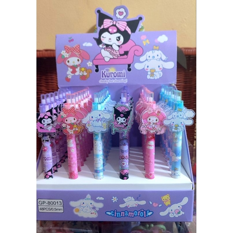 

1 BOX PEN AKRILIK SANRIO MOROL